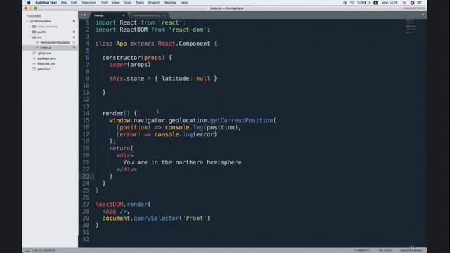 33-Initializing State in the constructor in React.js смотреть онлайн