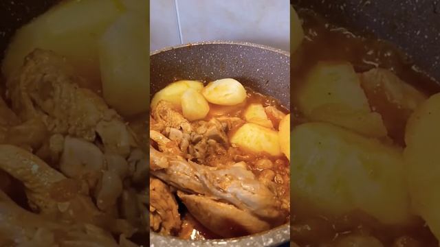 самая вкусная курица?? #shortsvideo #чтоприготовить #осень