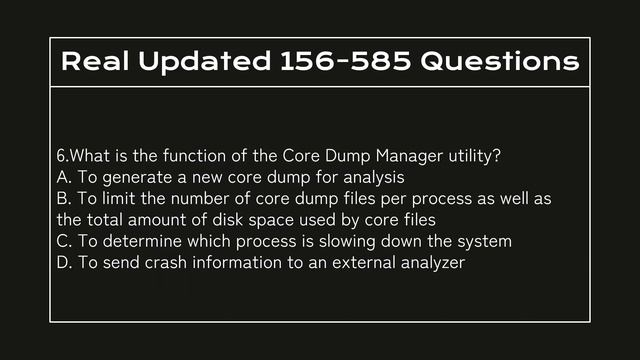 2022 156-585 Check Point Certified Troubleshooting Expert Updated Questions смотреть онлайн
