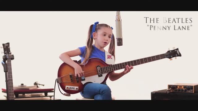 The Beatles - Penny Lane - Ellen Alaverdyan (Bass & Vocal Cover)