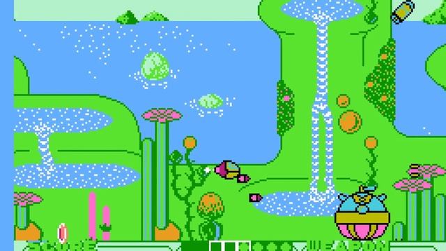 Fantasy Zone (Famicom) - Sunsoft смотреть онлайн