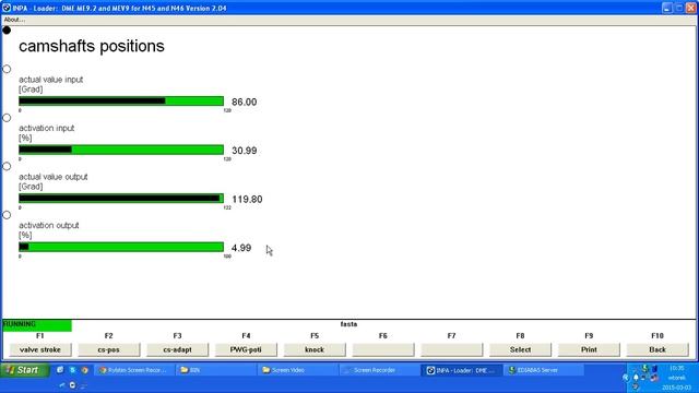 E90 318i N46 INPA Live Data