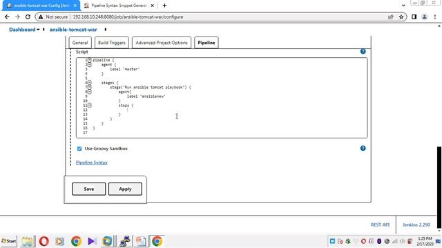 Git Jenkins Ansible Tomcat War Deploy CICD Pipeline Script in Telugu |DevOps Projects|TechTotalTool смотреть онлайн