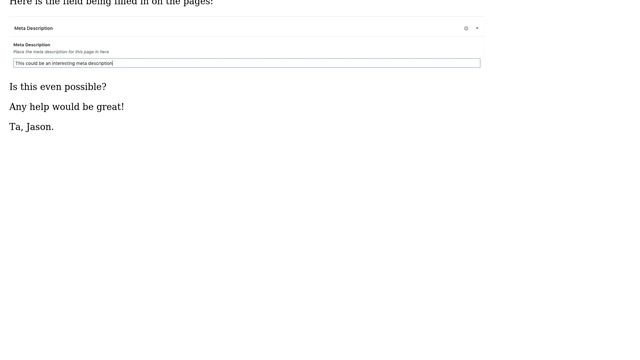 Wordpress: Using Advanced Custom Field (ACF) to insert meta description on each page смотреть онлайн