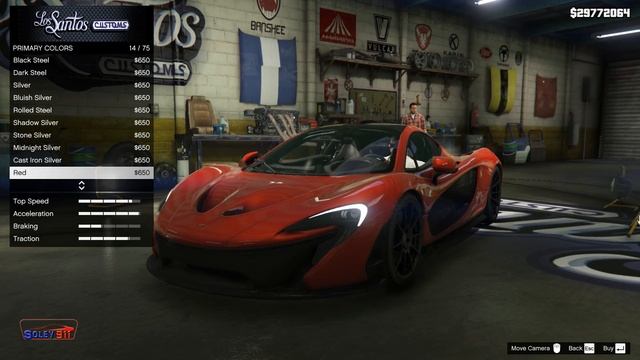 GTA V tuning the McLaren P1 смотреть онлайн