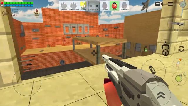 Демид играет в Чикен ган смотреть онлайн