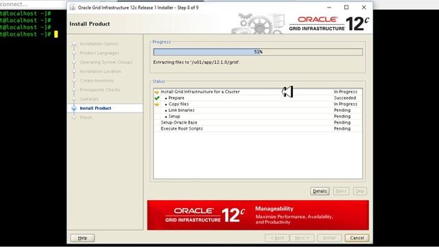 Instalando Grid Infrastructure 12c (Only Software) смотреть онлайн