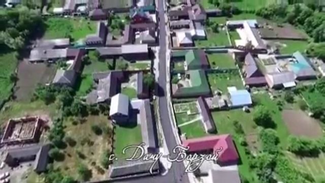Дачу-Барзой с птичьего полета. смотреть онлайн