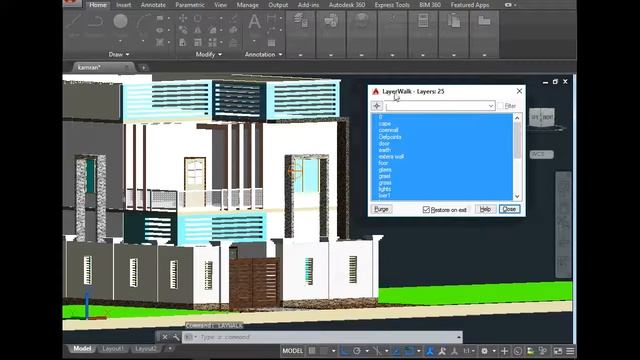 Quick View All AutoCAD Layers смотреть онлайн