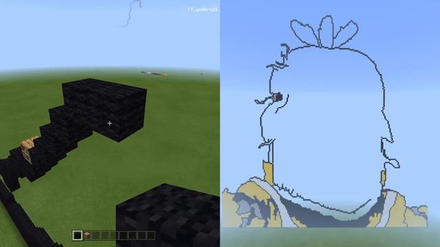 Minecraft: Nightmare Chica Pixel Art Tutorial Part 5 смотреть онлайн