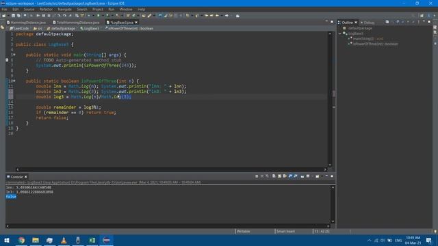Java (and other languages) Problem When Calculating Logarithisms смотреть онлайн