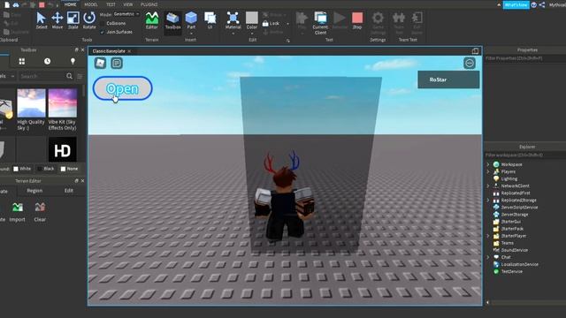 Создание Игры в Roblox Studio 2 Часть смотреть онлайн