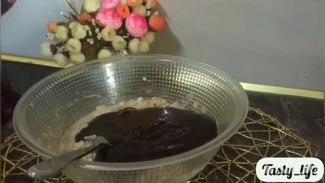 Пирог без муки с бананом и овсянкой. Unsuz bananlı yulaflı piroq. Banana pie without flour смотреть онлайн