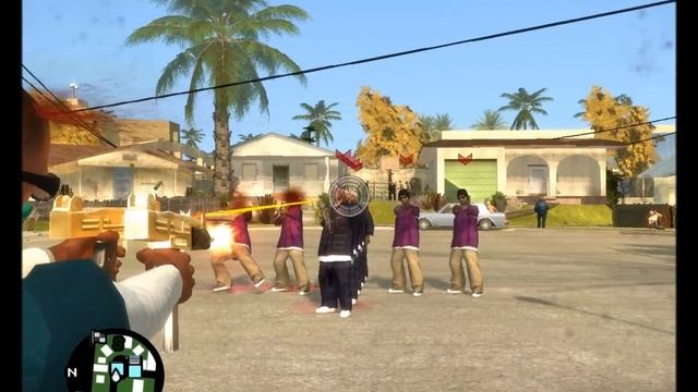 GTAIV San Andreas Dual Wielding and GTAV Weapon HUD смотреть онлайн