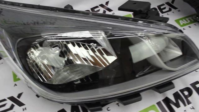 Kia Rio IV 2017-2020 года. Фары передние смотреть онлайн