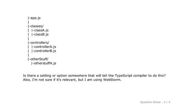JavaScript : How can I get the Typescript compiler to output the compiled js to a different directo смотреть онлайн