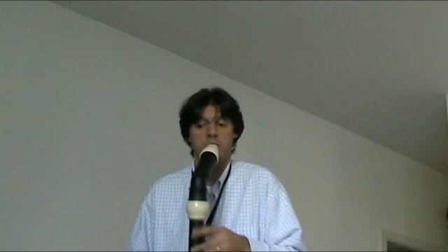 Bach Minuet II bass recorder BWV1007 смотреть онлайн