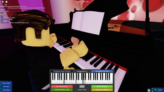 IDOL (Oshi no Ko OP) | Roblox Got Talent Piano смотреть онлайн