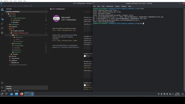 How to integrate Scons in VSCode смотреть онлайн