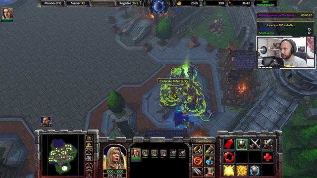 A Marcha do Flagelo - Warcraft 3 Reforged Parte 3 - Dublado em Português (PC PT-BR) смотреть онлайн