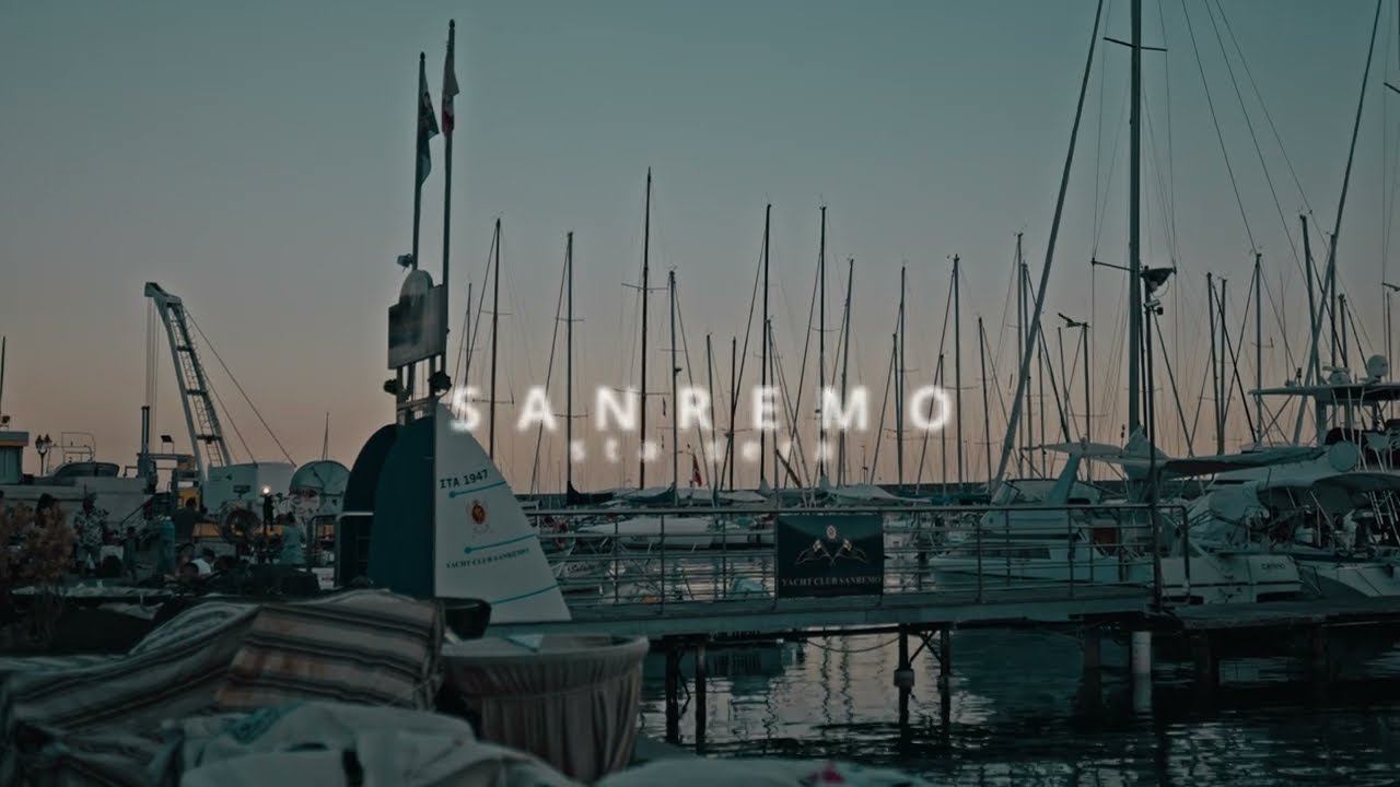 Sanremo Sta Sera!!! Санремо вечером!