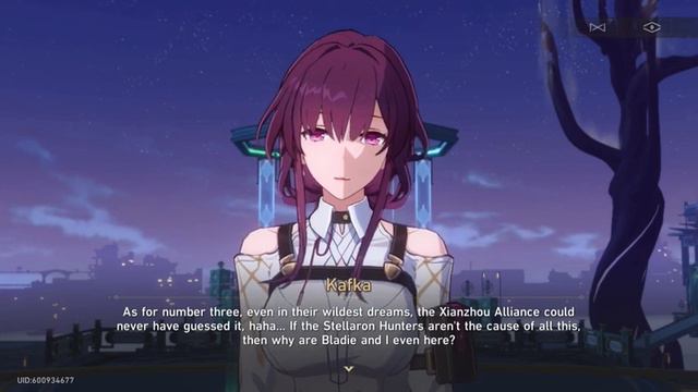 Kafka reveals the truth about Stellaron Hunters | Honkai Star Rail смотреть онлайн
