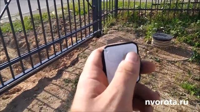 Откатные ворота на винтовых сваях с элементами ковки для дачи НОВЫЕ ВОРОТА смотреть онлайн