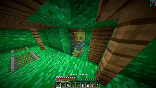 Minecraft, But Every Item Is Made From Emerald... смотреть онлайн