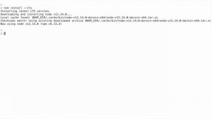 Install Node.js Locally with Node Version Manager (nvm)