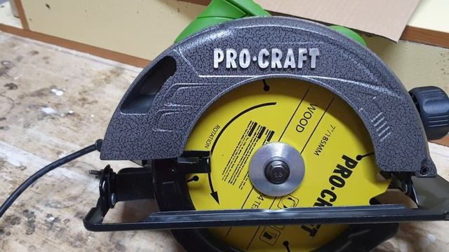 Одни плюсы! Лучшая на мой взгляд дисковая циркулярная пила ProCraft Germany KR2300.