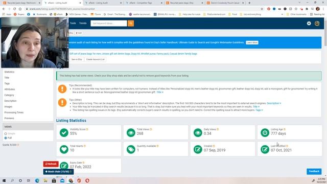 Анализ Этси магазинов Изделия из джинсы смотреть онлайн
