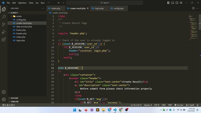 PHP Class 11 Batch 6M смотреть онлайн