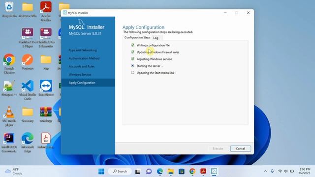 How to install MySQL 8.0.31 Server and Workbench latest version on Windows 8/ 10 / 11. смотреть онлайн