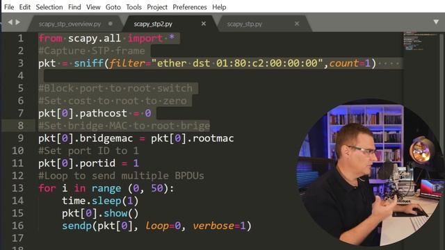 Python Network Hacking with Kali Linux and Scapy = attack one! ? смотреть онлайн