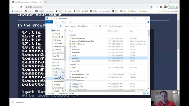 TIC-80: BACK UP your files! смотреть онлайн