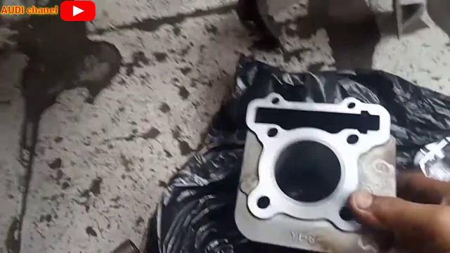 Mio m3 Ganti Boring || Piston Kwn смотреть онлайн