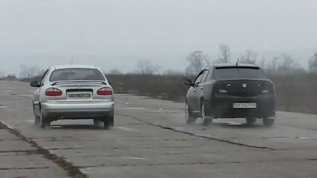 Джили VS Ланос заезд 2 смотреть онлайн