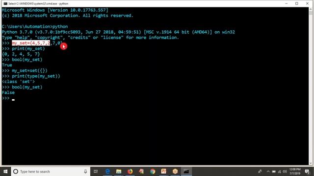 25.Complete Python Basics for Automation - Python Sets смотреть онлайн