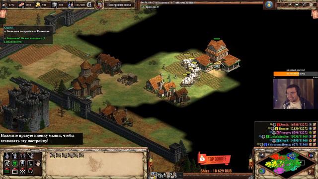 ГОТ ЛИВНУЛ СРАЗУ ПРИ ВИДЕ ЭТОГО ЮНИТА! Age of empires 2 смотреть онлайн