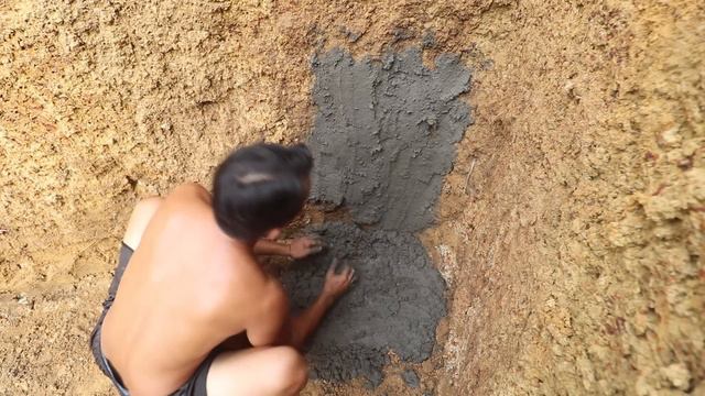 Build Underground Swimming Pool Water Slide Around Secret Underground Watermelon House