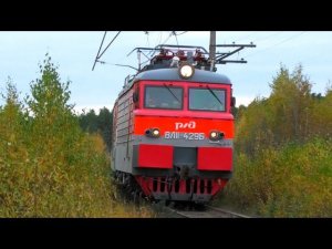 ВЛ11-429/ВЛ11.8-596 А с грузовым поездом