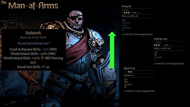 Hero Paths Explained - Man at Arms - Bulwark смотреть онлайн