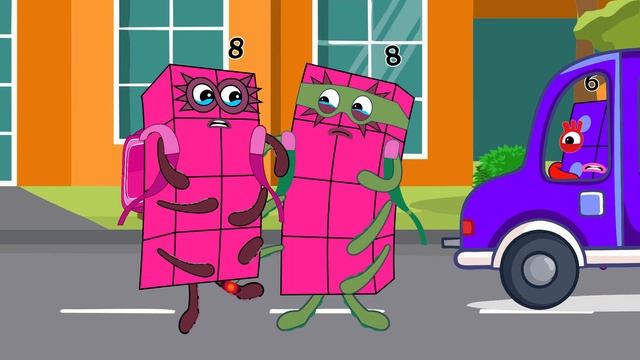 [ANIMATIONS STORY] Numberblocks 6 captures the moment Octonaughty being a nice смотреть онлайн