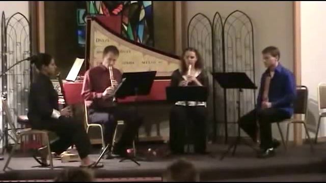 Prelude & Fugue No 2 for Recorder Quartet смотреть онлайн