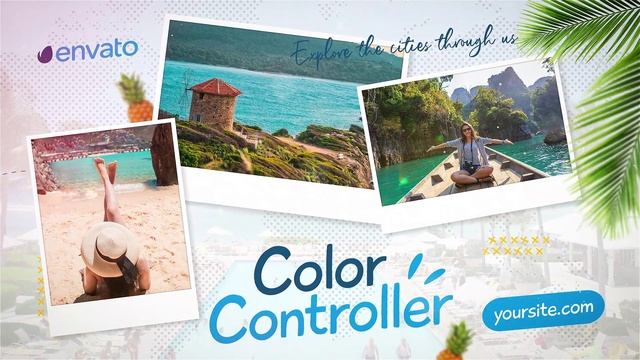 Summer Travel Slideshow | MOGRT Videohive