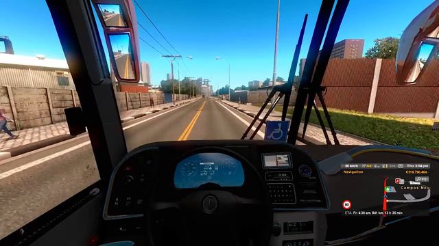 ETS2 Mercedes Benz Brazil Map смотреть онлайн