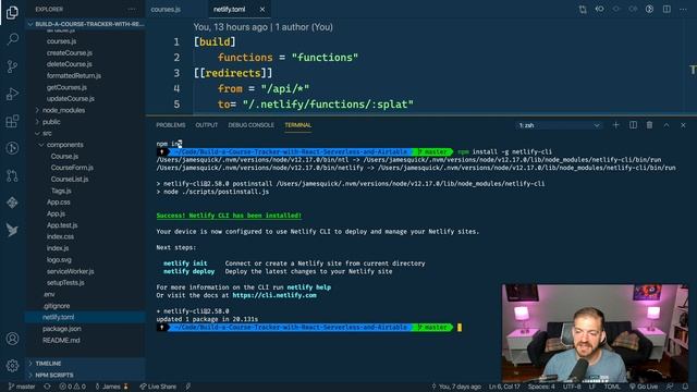 Netlify Serverless Functions with Netlify Dev смотреть онлайн