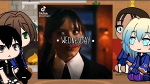 реакция на Венздей)) гача лайф🎄⛄🌲❄️