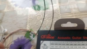 Как поставить струны на 12 ти струнную гитару.