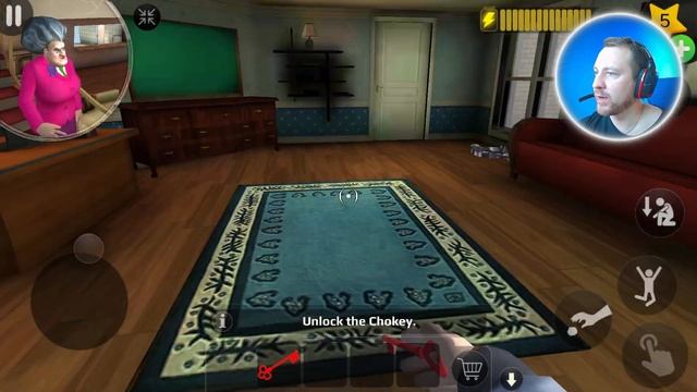 Как пройти игру Scary Teacher 3D 6 уровень кот смотреть онлайн